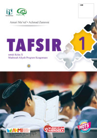 Ilmu Tafsir untuk Kelas X Madrasah Aliyah Program Keagamaan Kurikulum Merdeka.
