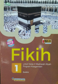 Fikih 1 untuk Kelas X Madrasah Aliyah Program Keagamaan.