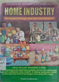 Pendidikan Keterampilan Wirausaha Home Industry