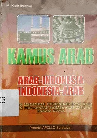 Kamus Arab,Arab-Indonesia, Indonesia-Arab