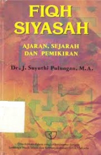 Fiqih Siyasah (Ajaran, Sejarah Dan Pemikiran)