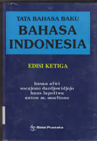 Tata Bahasa Baku Bahasa Indonesia