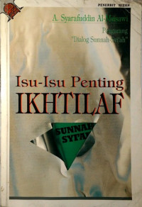 Isu-Isu Penting IKhtilaf Sunnah-Syi'ah