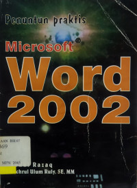 Penuntun Praktis Microsoft Word 2002